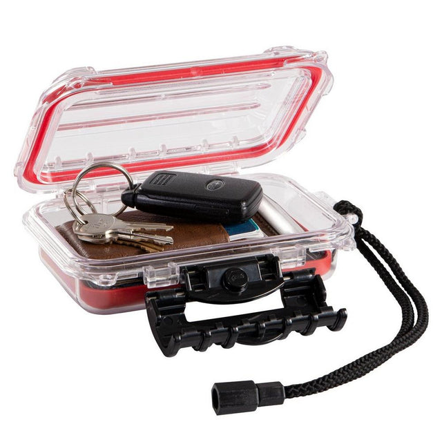 Plano Molding Guide Series Waterproof Case 3400 Red/clear