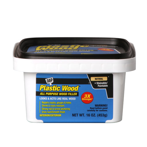 Dap Inc. Plastic Wood All Purpose Wood Filler - 16 oz.