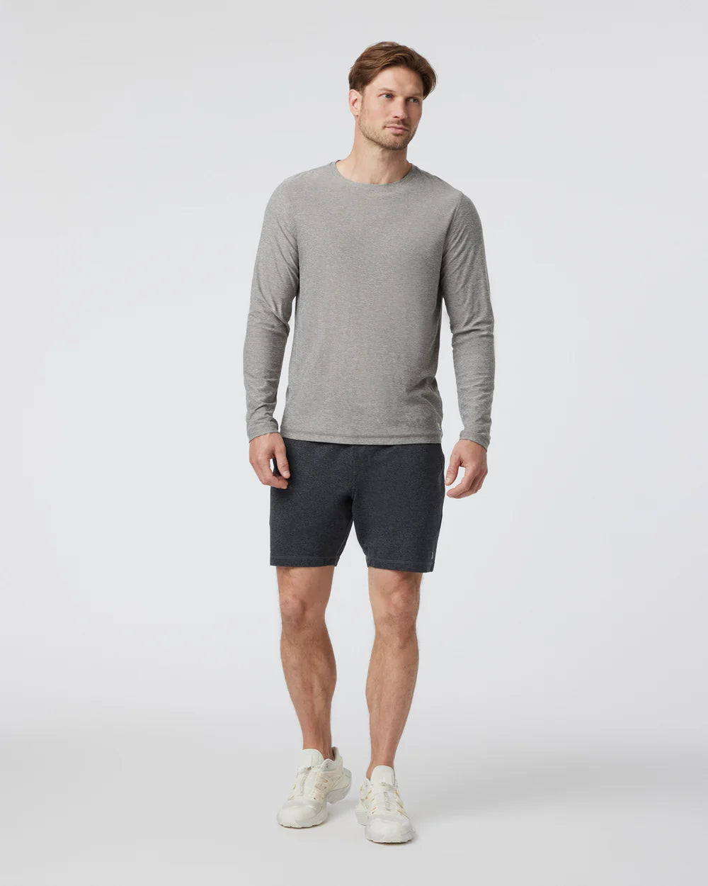Vuori Ponto Short - Charcoal Heather