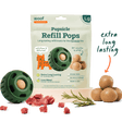 Woof Pet Refill Pupsicle Pops - Beef - Small Beef & Peanut Butter /  / 10CT