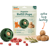 Woof Pet Refill Pupsicle Pops - Beef - Small Beef & Peanut Butter /  / 10CT