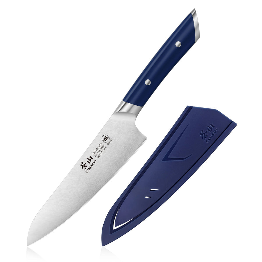 Cangshan Helena Series 5.5-inch Prep Knife -navy Blue