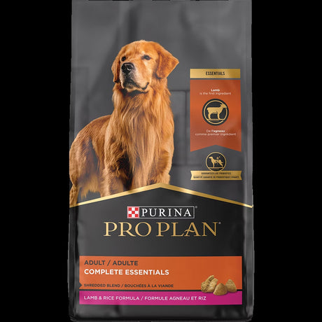 Purina Pro Plan Adult Complete Essentials Shredded Blend Lamb & Rice Dry Dog Food - (6lb & 35lb)