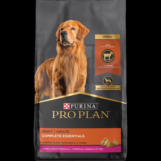 Purina Pro Plan Adult Complete Essentials Shredded Blend Lamb & Rice Dry Dog Food - (6lb & 35lb)