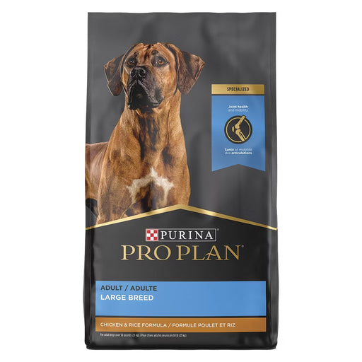 Purina Pro Plan Adult Large Breed Chicken & Rice Formula Dry Dog Food - 47lb