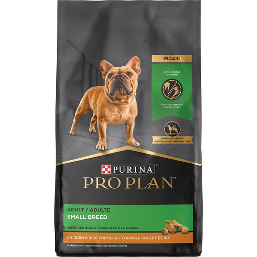 Purina Pro Plan Adult Small Breed Shredded Blend Chicken & Rice Formula Dry Dog Food - 6lb