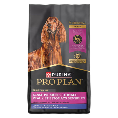 Purina Pro Plan Sensitive Skin & Sensitive Stomach Lamb & Oat Meal Formula Dry Dog Food - (4lb / 16lb / 24lb)