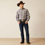 Ariat Pro Series Cameron Classic Fit Shirt - Grey Blue