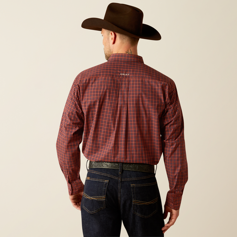 Ariat Pro Series Pavel Classic Fit Shirt - Burgundy