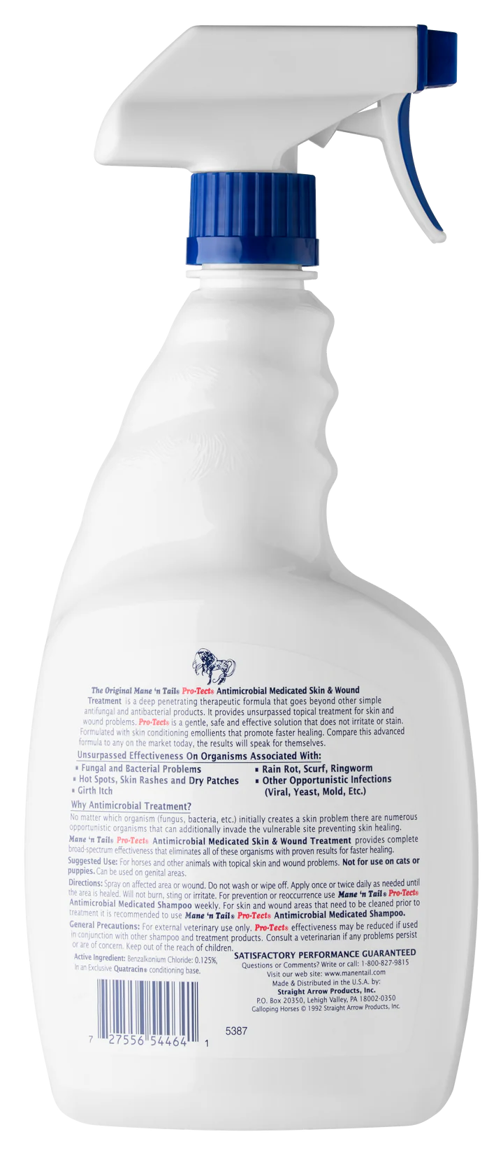 Mane n' Tail ProTect Antimicrobial Medicated Spray - 4oz. / 32oz.