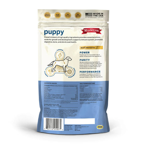 The Missing Link Puppy Health Superfood Supplement Powder for Dogs - 8oz.