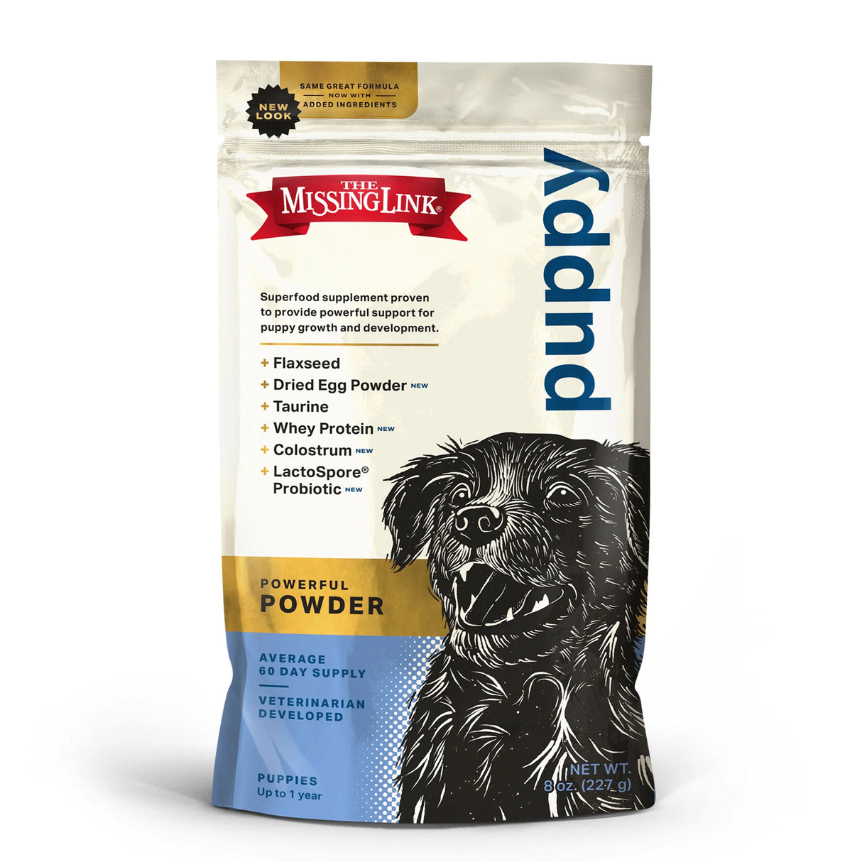 The Missing Link Puppy Health Superfood Supplement Powder for Dogs - 8oz.