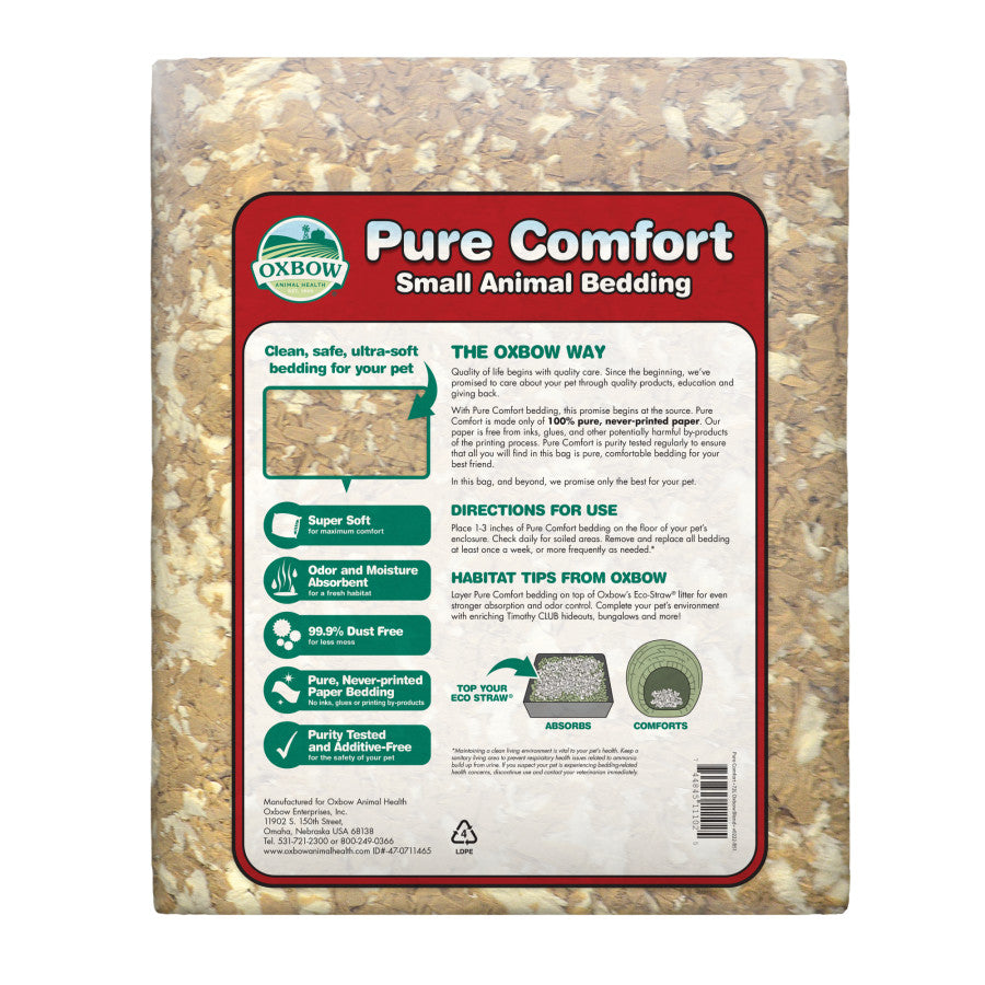 Oxbow Animal Health Pure Comfort Oxbow Blend Bedding - (72L / 178L)