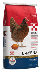 Purina Mills Layena Pearls Layer Feed Extruded - 25 LB