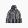 Turtle Fur Recycled Emma Pom - Charcoal Charcoal