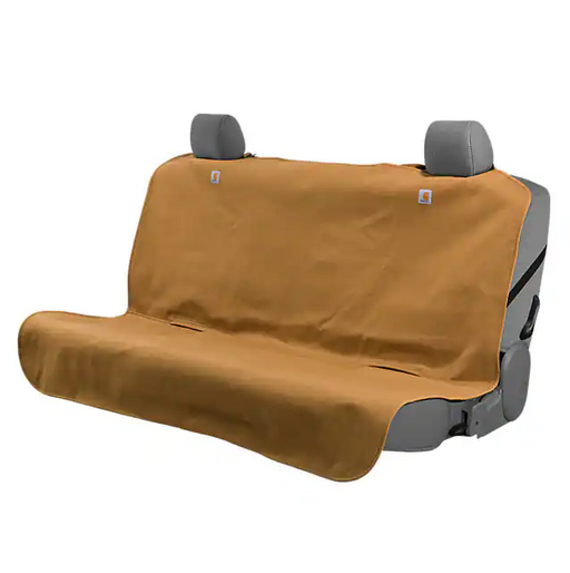 Carhartt Quick Fit Nylon Duck Bench Seat Cover Carhartt Brown