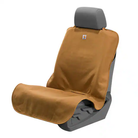 Carhartt Quick Fit Nylon Duck Bucket Seat Cover Carhartt Brown