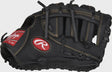 RAWLINGS Renegade 11.5In Youth First Base Mitt LH Black gray