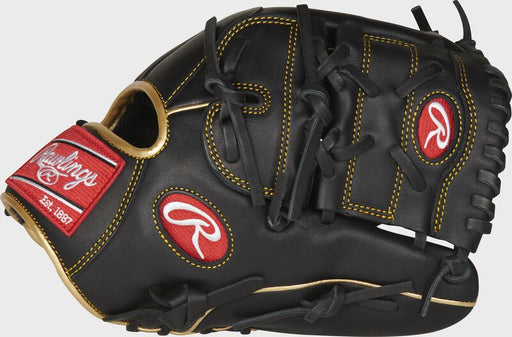 RAWLINGS R9 Series 12In Infield/Pitcher's Baseball Glove LH Black gold
