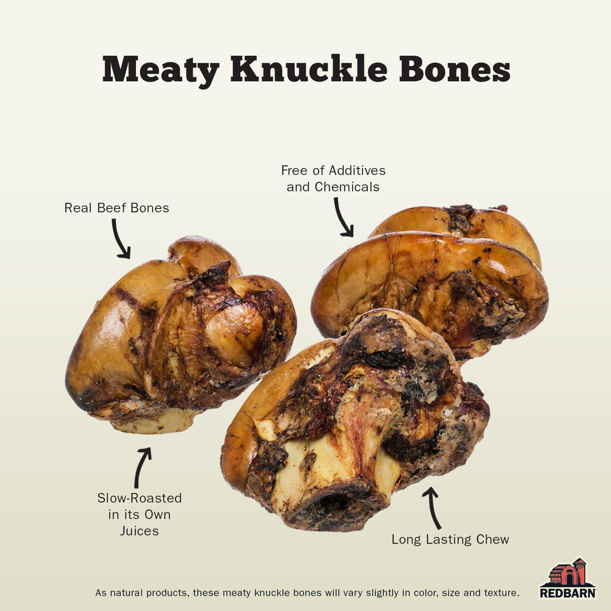 Redbarn Pet Products Meaty Knuckle Bone Wrapped - Single