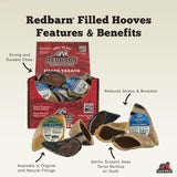 Redbarn Pet Products Filled Hoof Beef Flavor Dog Chew - Single