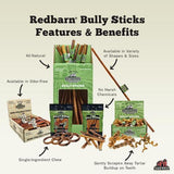 Redbarn Pet Products Bully Spring Dog Treat - 6in