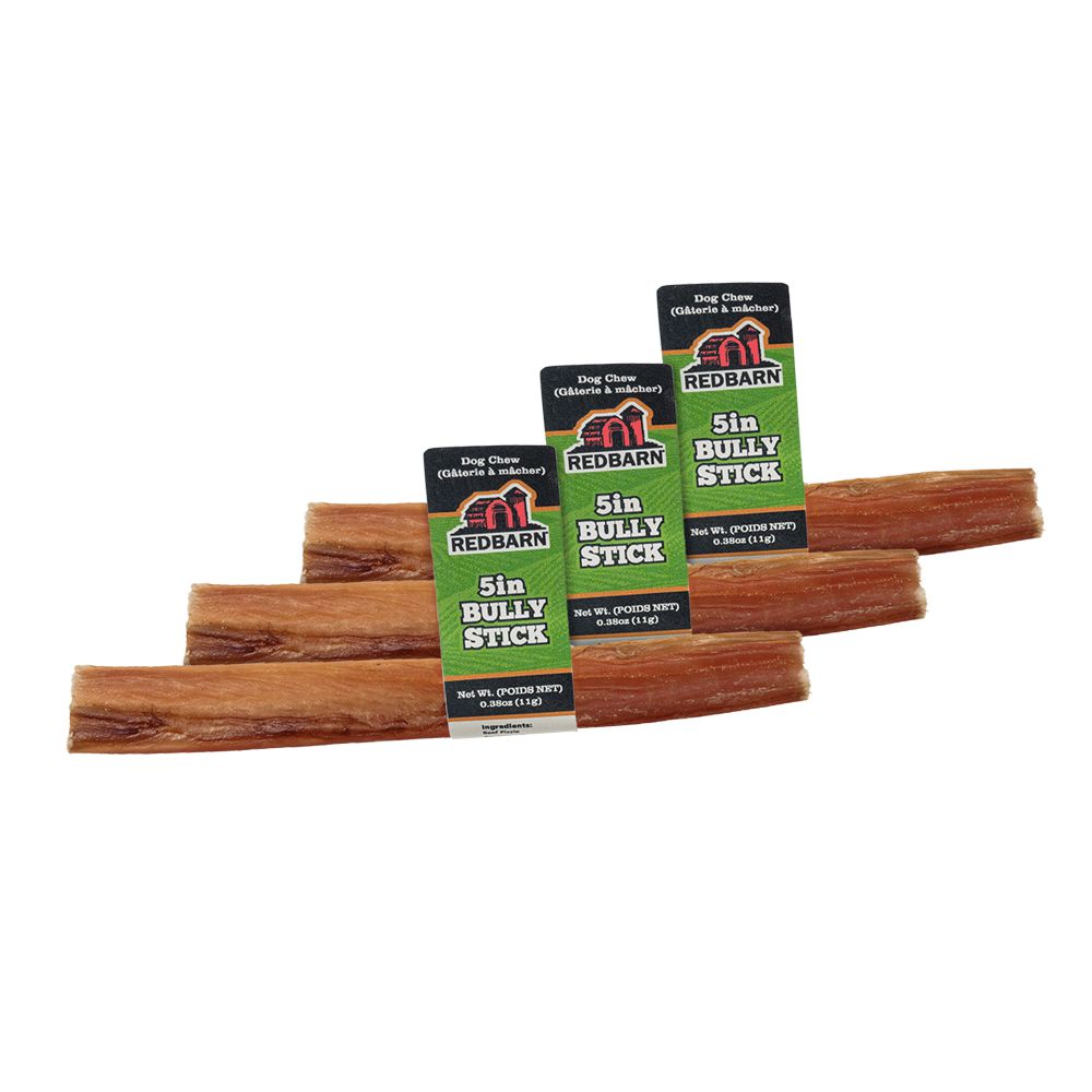 Redbarn Pet Products Bully Stick Dog Chew - 5in