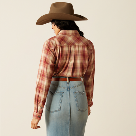 Ariat REAL Billie Jean Shirt - Nora Plaid