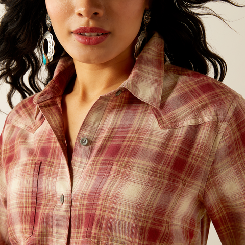 Ariat REAL Billie Jean Shirt - Nora Plaid