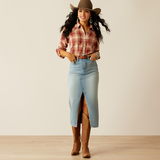 Ariat REAL Billie Jean Shirt - Nora Plaid