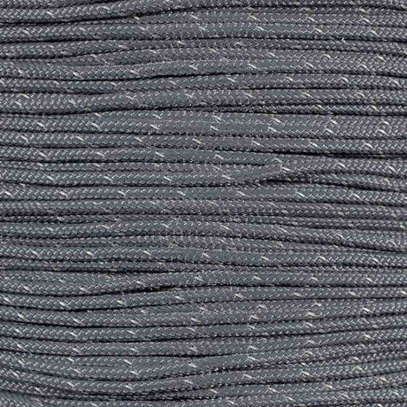 Jax Type Iii 550 Survival Paracord 100ft Hank Reflective (charcoal Grey) Charcoal_grey_cgrt