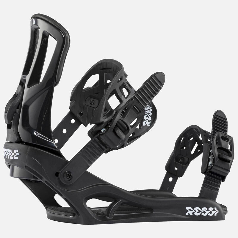 ROSSIGNOL Battle Snowboard Binding Black white