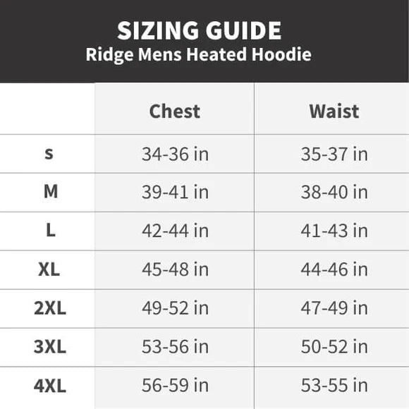 Gobi Heat Men's Ridge Heated Hoodie (3-Zones)