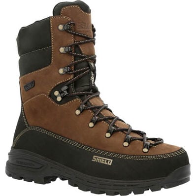 Rocky Shoes Men's MTN Stalker Pro Waterproof 400g Insulated Mountain Boot Brown
