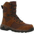 Rocky Shoes Men's Red Mountain Waterproof 400g Insulated Outdoor Boot Brown