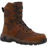 Rocky Shoes Men's Red Mountain Waterproof 400g Insulated Outdoor Boot Brown