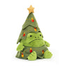 Jellycat Christmas Tree Ricky Rain Frog Frog tree