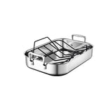 Le Creuset Stainless Steel Roasting Pan With Non-stick Rack Stainless Steel