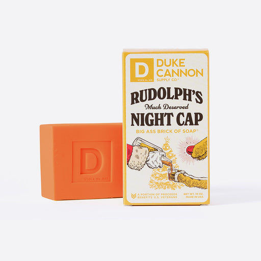 Duke Cannon Supply Co. Big Ass Brick of Soap - Rudolph's Much Deserved Night Cap Soap