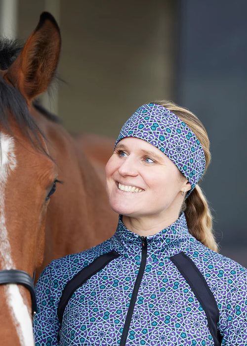 Kerrits Equestrian Apparel Rail Side Fleece Headband - Print