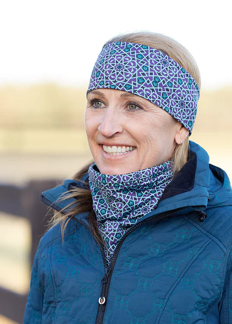 Kerrits Equestrian Apparel Rail Side Fleece Neck Warmer - Print