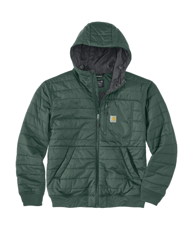 Carhartt Rain Defender Relaxed Fit Lightweight Insulated Hooded Jacket - 3 Warmest Rating - Frosted Balsam