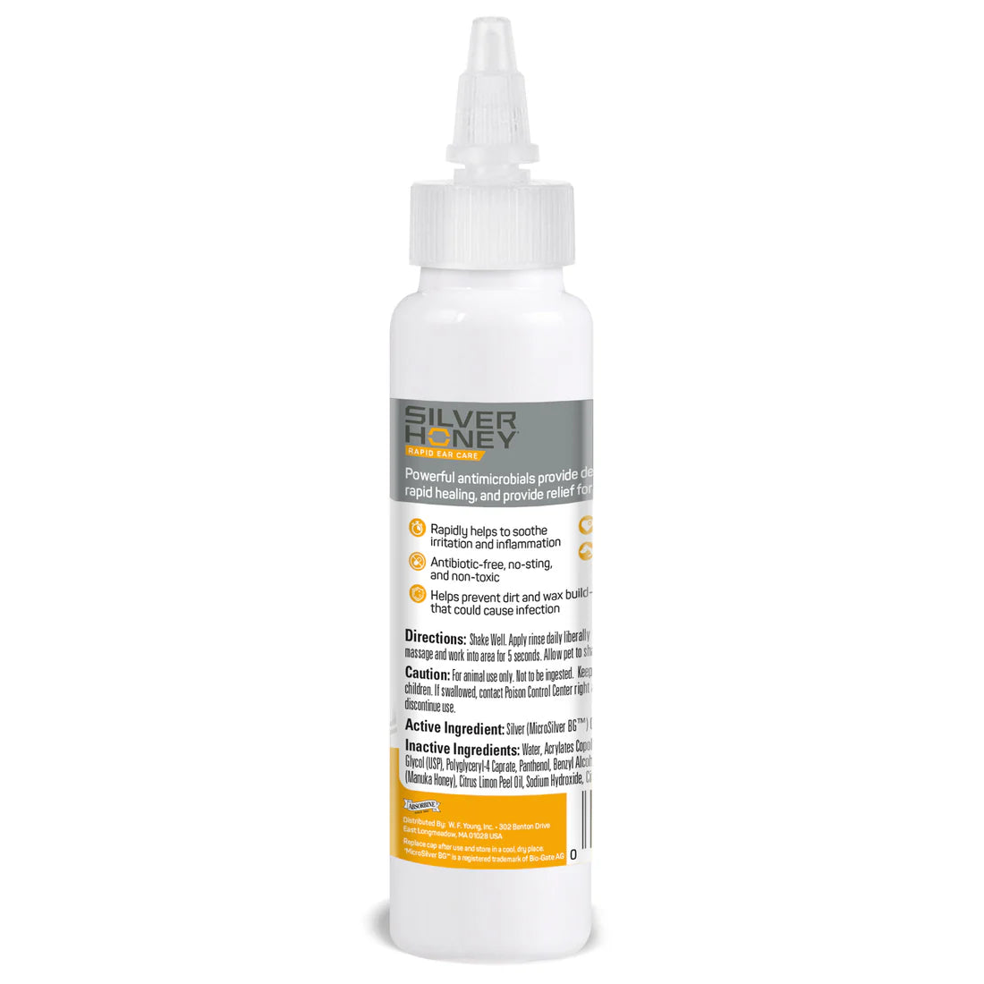 Silver Honey Rapid Ear Care Vet Strength Ear Rinse - 4oz.