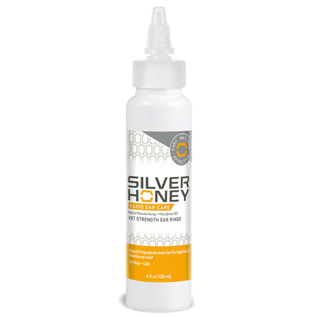 Silver Honey Rapid Ear Care Vet Strength Ear Rinse - 4oz.