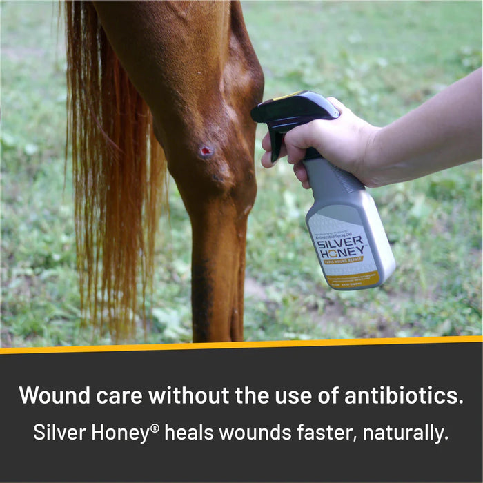 Silver Honey Rapid Wound Repair Spray Gel - 8oz