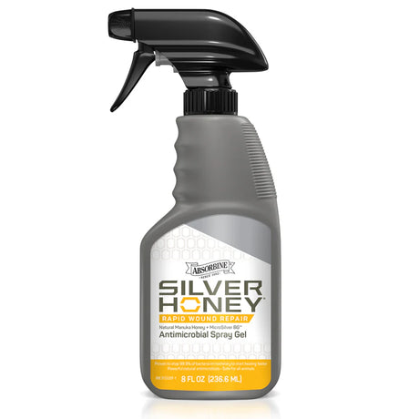 Silver Honey Rapid Wound Repair Spray Gel - 8oz