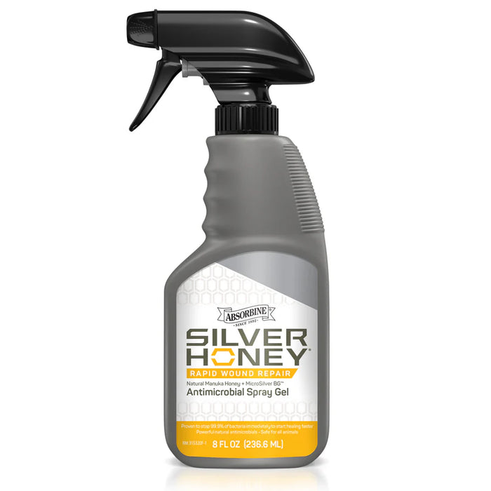 Silver Honey Rapid Wound Repair Spray Gel - 8oz