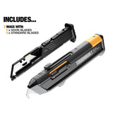 ToughBuilt Reload Utility Knife with 2 Blade Mags