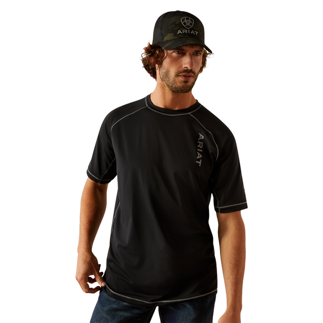 10054907 Mns 360 Airflow T-shirt - Black Black