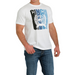 Cinch Men's Logo Ombre Graphic T-Shirt White